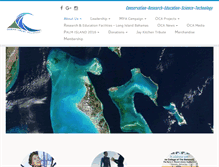 Tablet Screenshot of oceancrestalliance.org